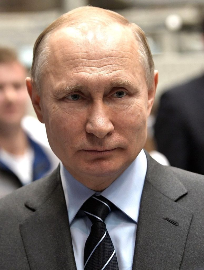 Vladimir Putin, 2019.